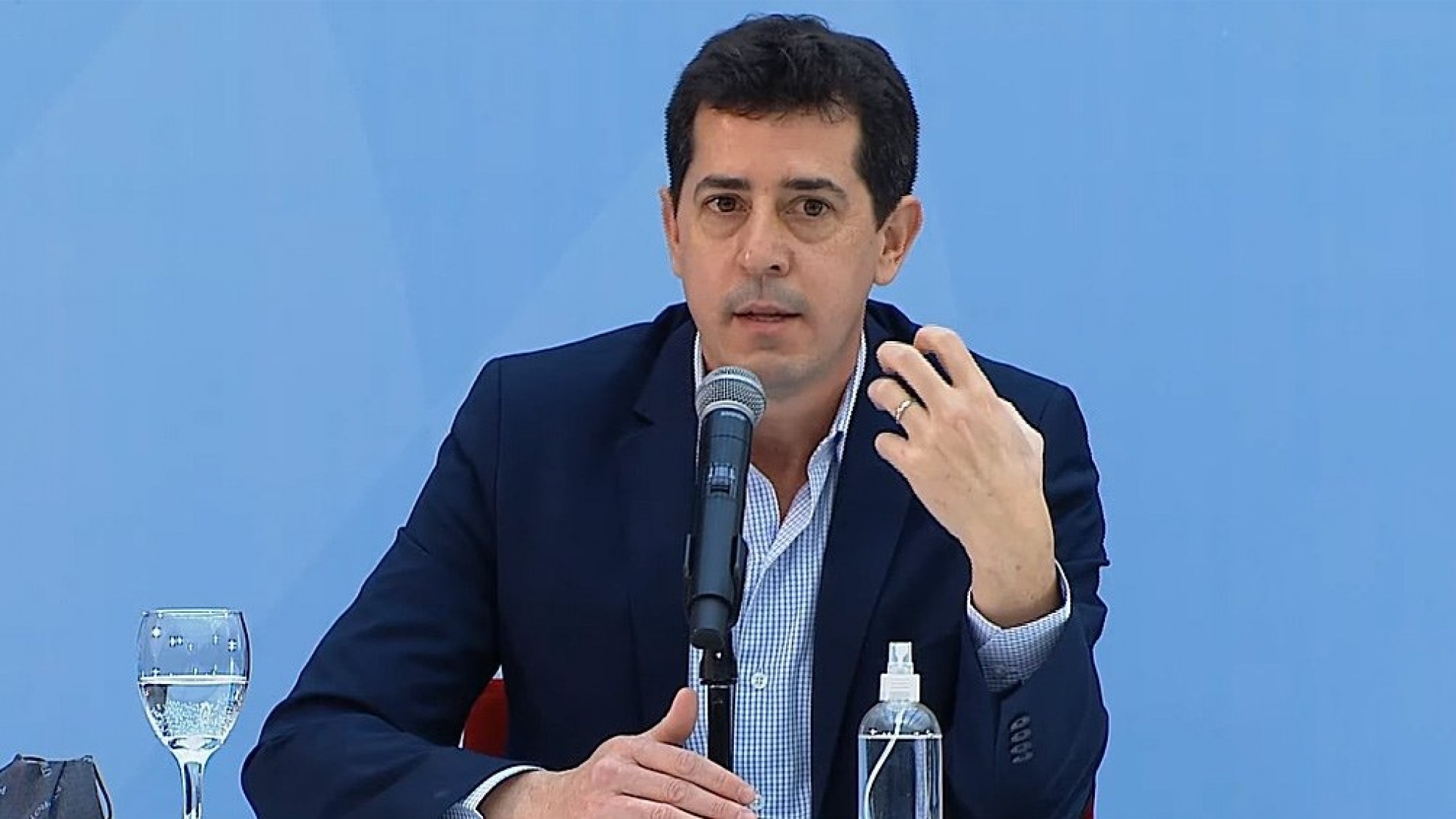 De Pedro: “Podríamos estar dando primeros resultados provisorios a las 21 horas”